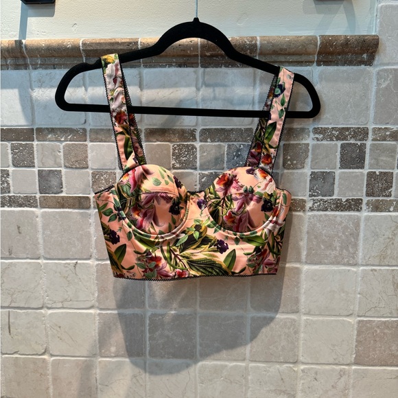 MARCIANO PARADISE OASIS BUSTIER CORSET TOP SIZE 0 - Picture 2 of 4